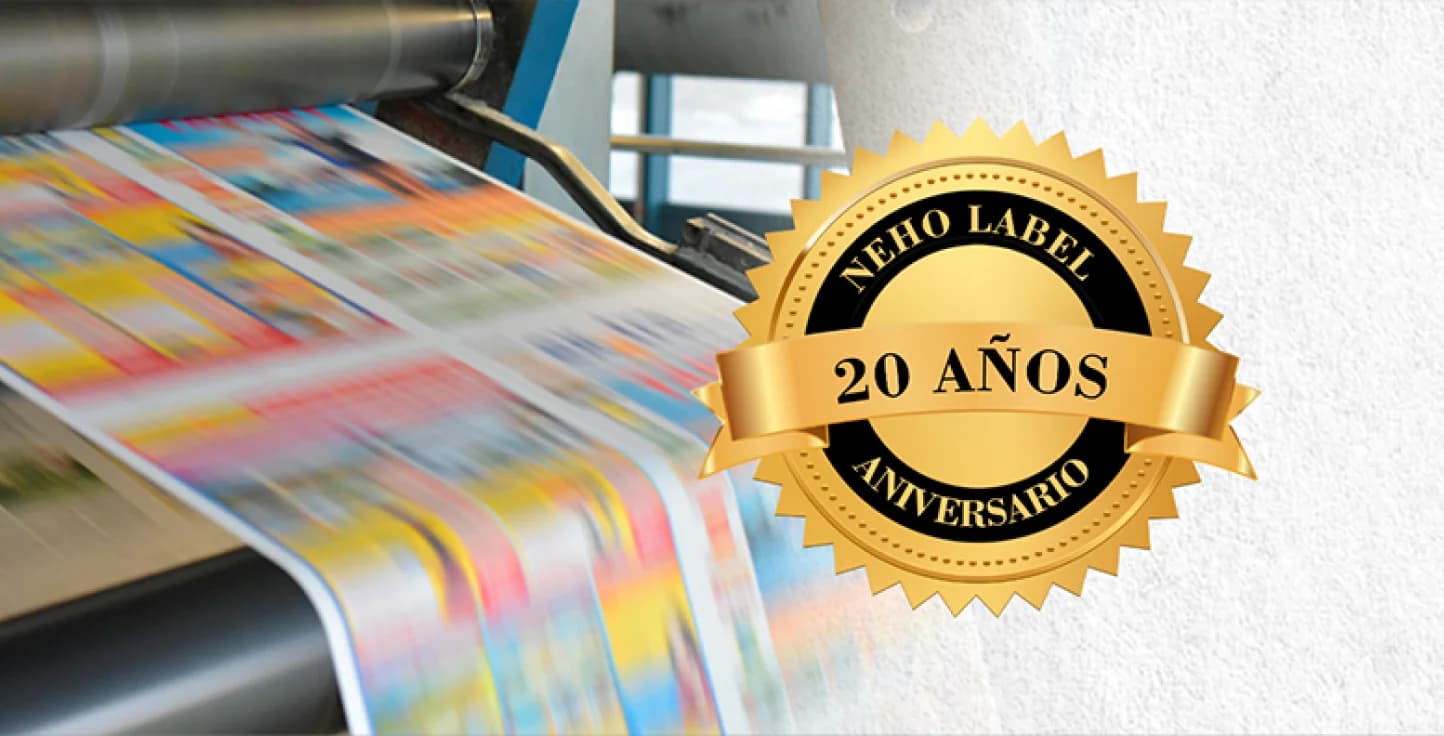 Prensa industrial de etiquetas