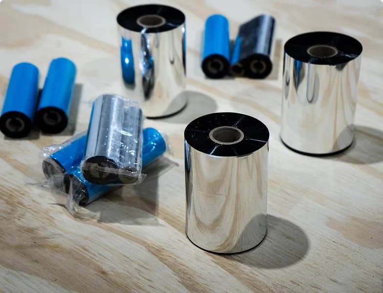 Rollos de ribbons para impresoras